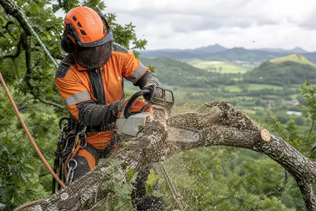 Élagage d'arbres dans le Puy-de-Dôme (63)